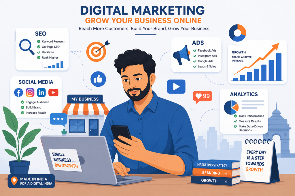 Grow Your Small Business Online in Jaipur